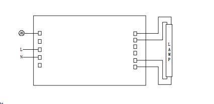 220V 150W statecznik uvc UV-150H do statecznika podtrzymującego lampę U810 Z1554