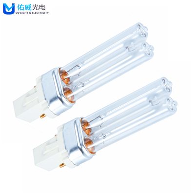 LTC9W / G23 / 2G7 H Kształt UVC Tube Light Dezynfekcja małej przestrzeni