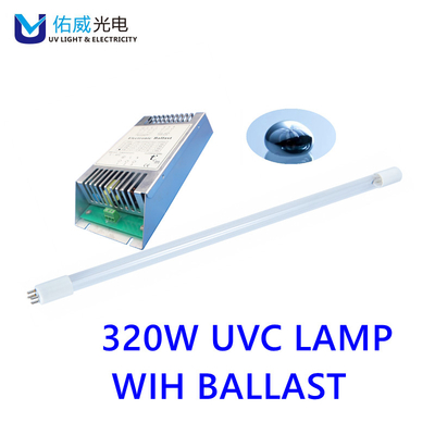 Światło UVC o mocy 320 W z balastem Środowisko pracy w wysokiej temperaturze G13