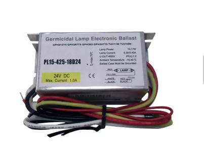 Elektroniczny sterylizator balastowy 24 V DC z lampą UVC 18 w 4-stykowy do T5