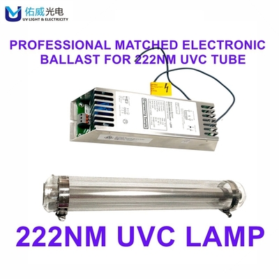Ultrafioletowy środek dezynfekujący 222nm daleko UV sterylizator lampowy nieszkodliwy
