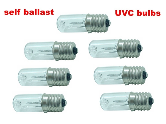 10V 12V DC Inverter Lampa bakteriobójcza UV 3W Samostatecznik E17 Oprawka