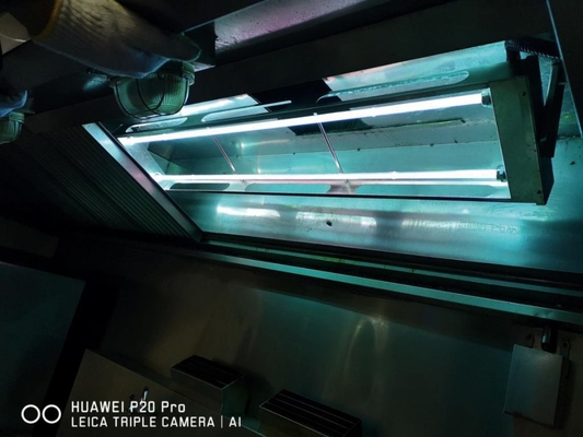 Sterylizacja 120 W UVC Amalgamowa lampa UV do fabryki przetwórstwa spożywczego